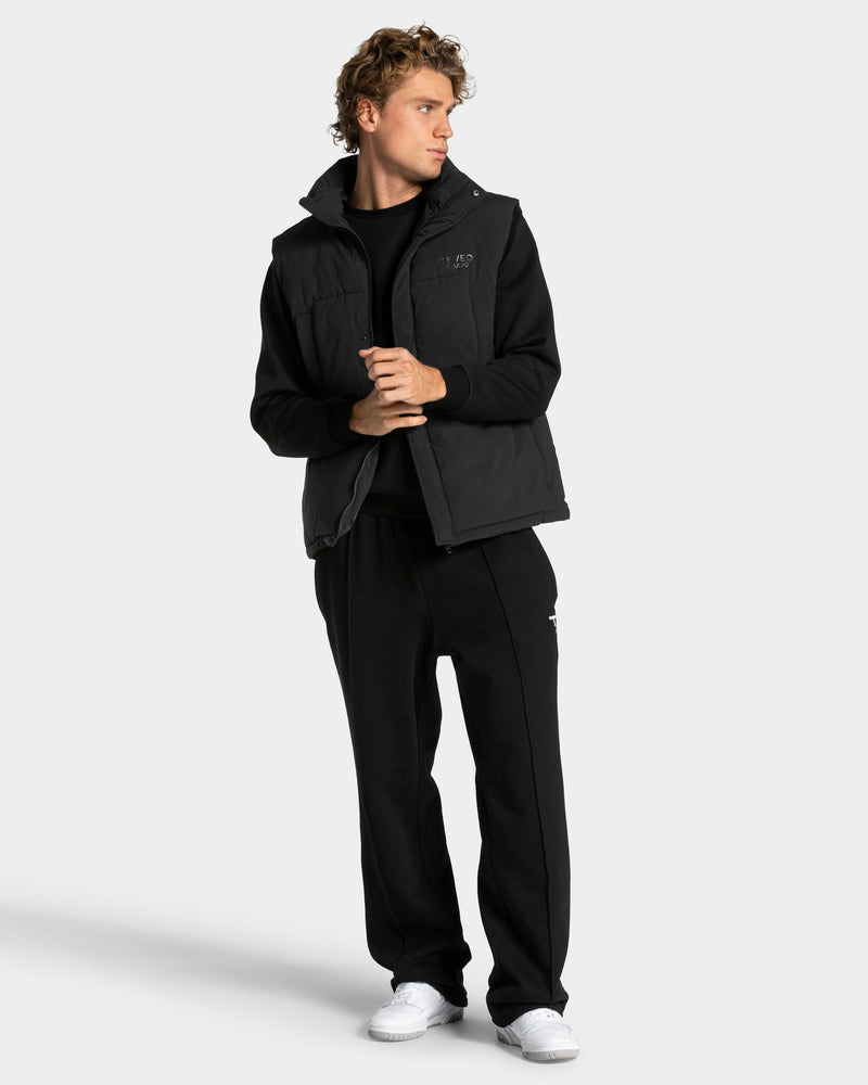 Studio Puffer Weste "Schwarz"