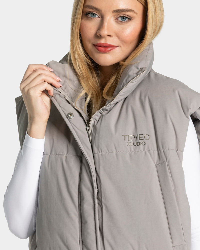 Studio Puffer Weste "Smoke"