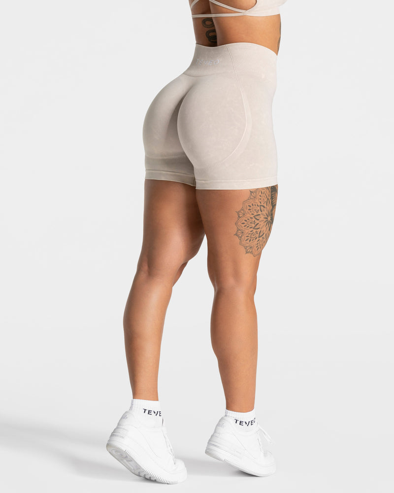 Acid Covert Scrunch Shorts "Sand"