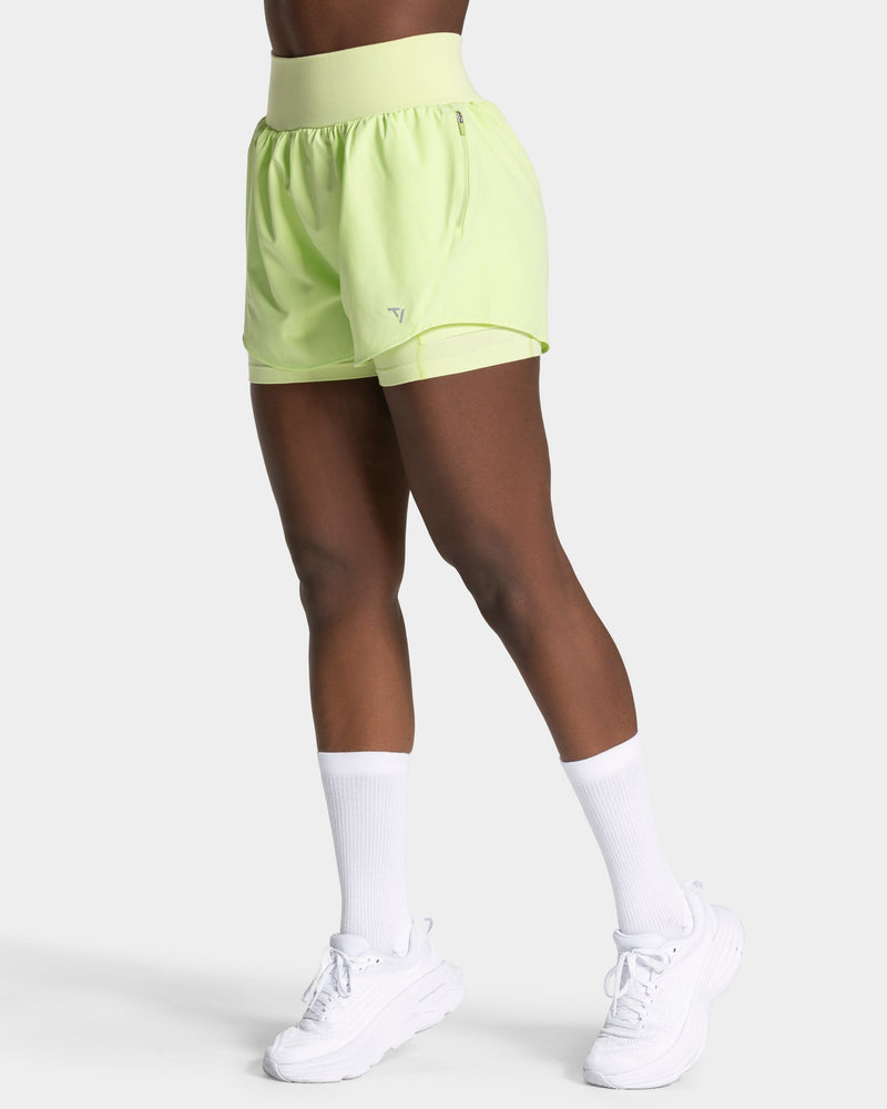 END Running 2in1 Shorts "Limelight"