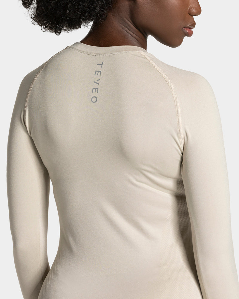 END Running Longsleeve "Latte"