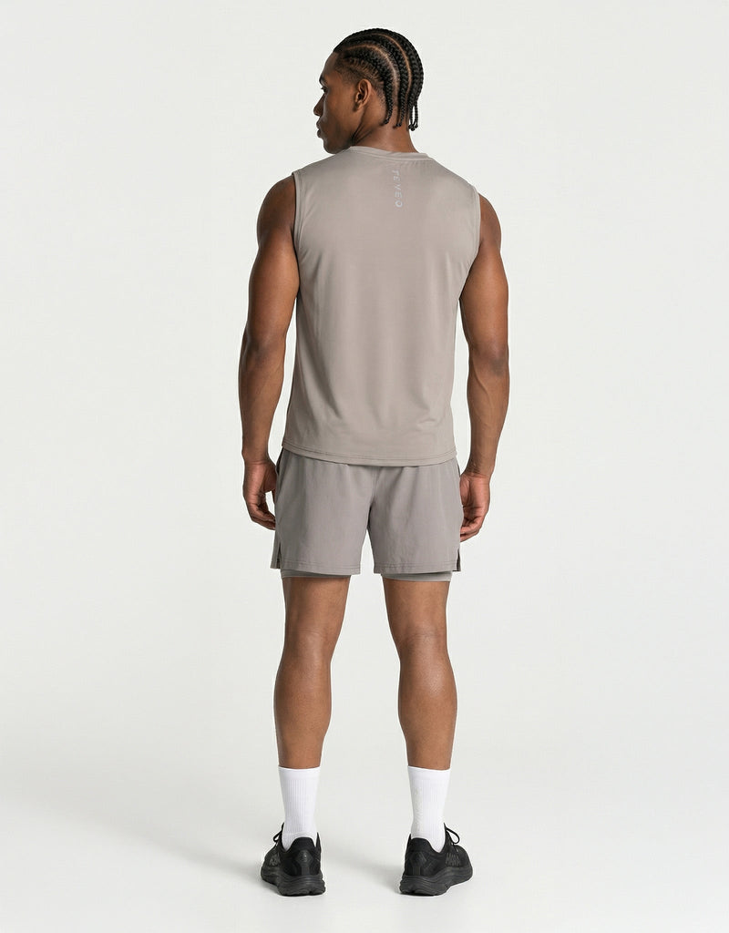 END Running Tanktop "Smoke"