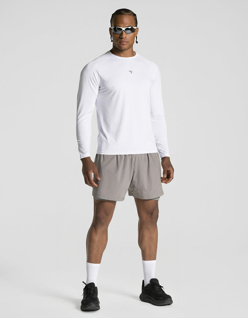 END Running Longsleeve "Weiß"