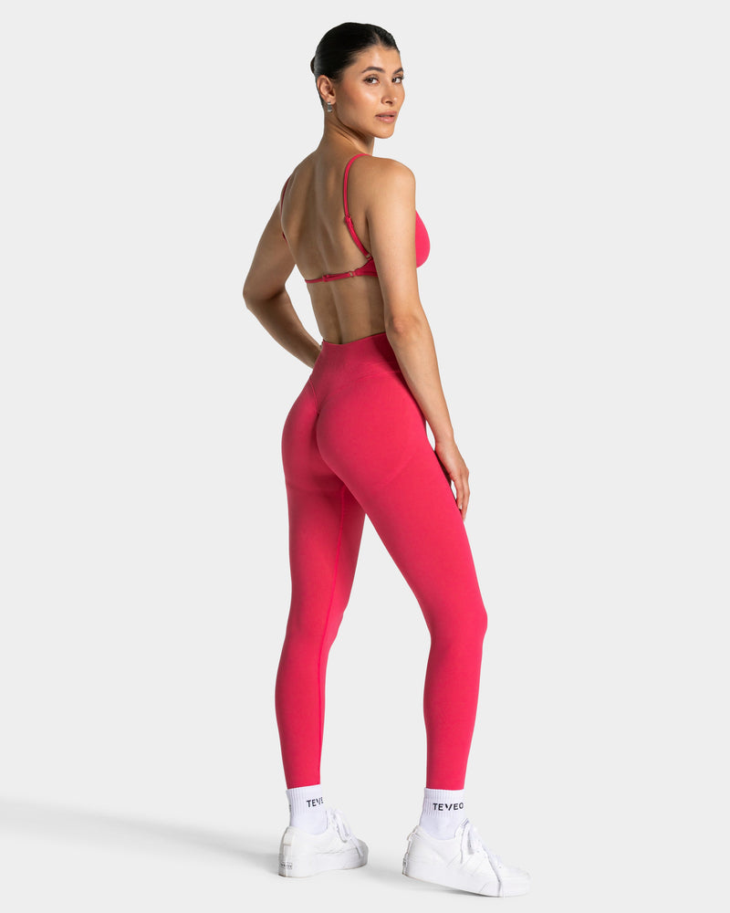 Femme Sculpt Scrunch Leggings "Berry"