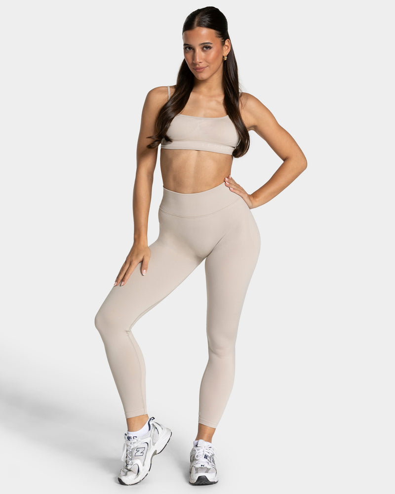 Femme Sculpt Scrunch Leggings "Cream"