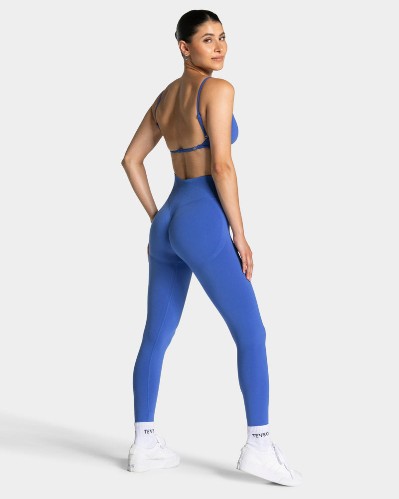 Femme Backless Bh "Royalblau"