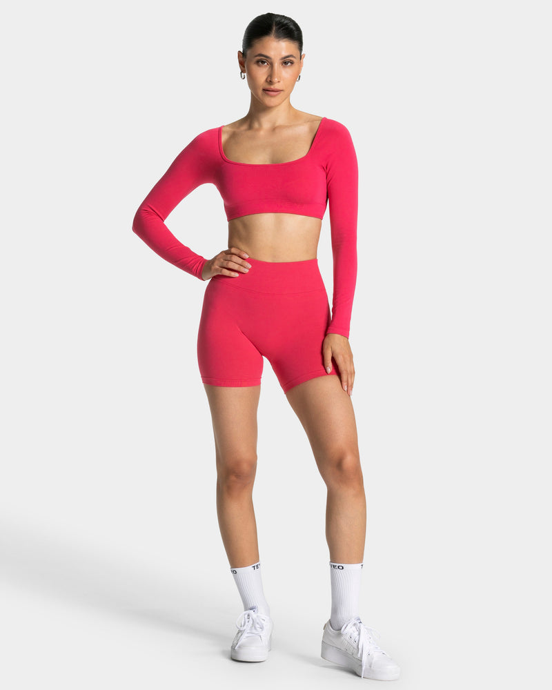 Femme Backless Longsleeve "Berry"