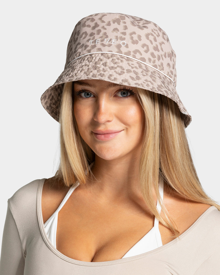 Contrastline Bucket Hat "Leo Cream"