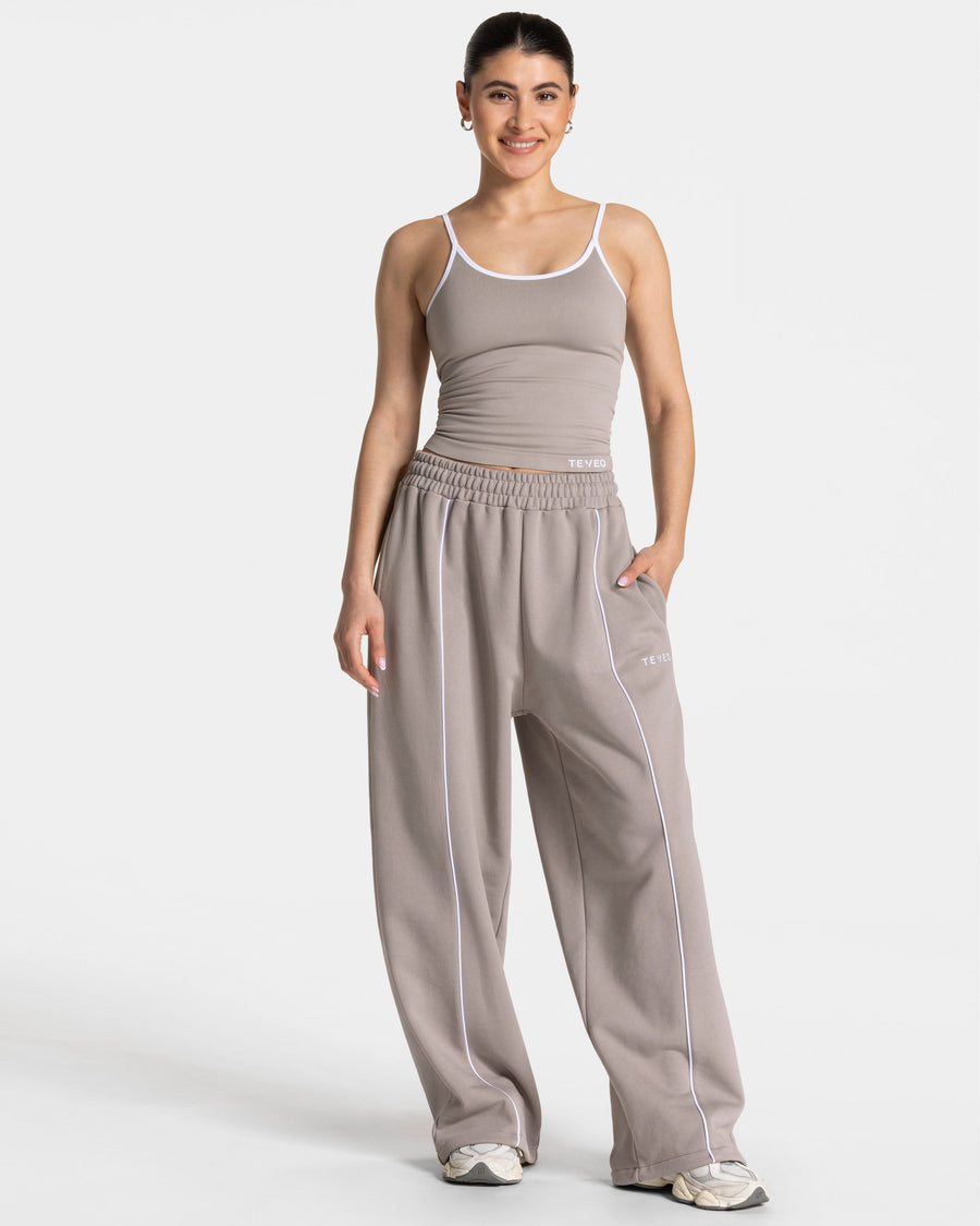 Contrastline Cami Top "Stone"