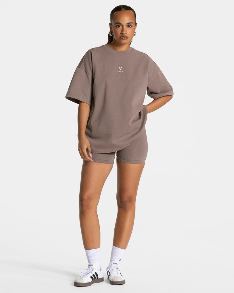 Journey Oversized T-Shirt "Mokka"