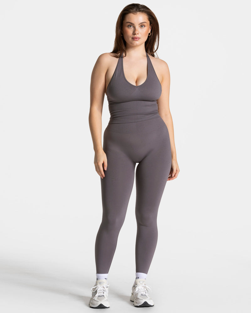 Timeless Pro Neckholder Top  "Graphit"