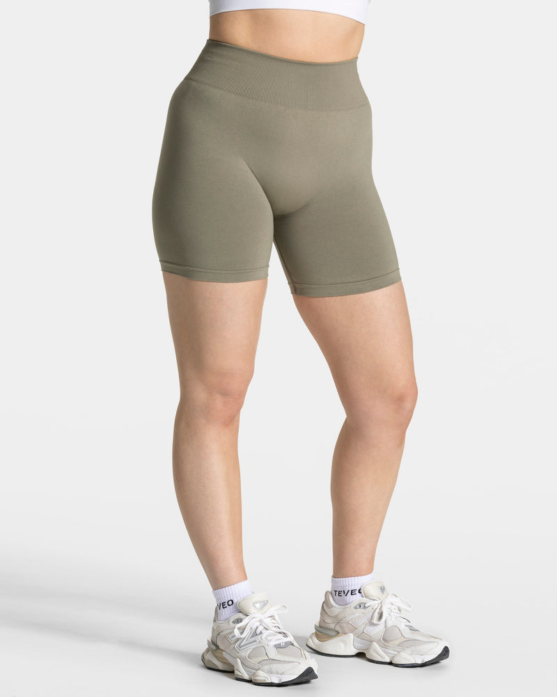 Timeless Pro Covert Scrunch Shorts  "Khaki"