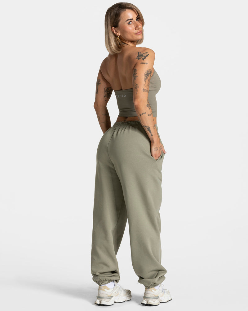 Timeless Pro Neckholder Top  "Khaki"