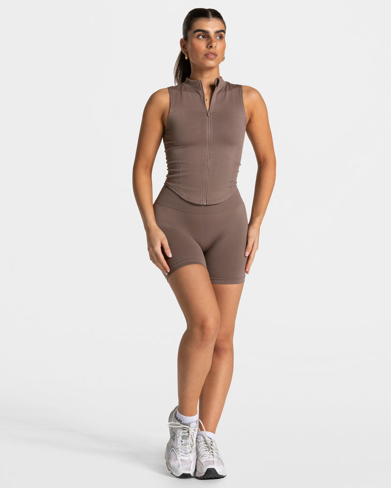 Timeless Pro Zip Tank  "Mokka"