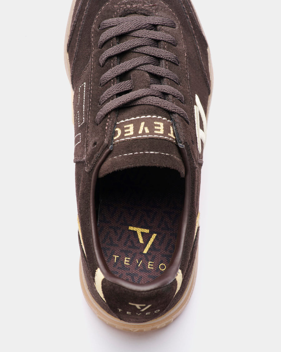 Classic Sneaker Women "Dark Chocolate - Butter Yellow"