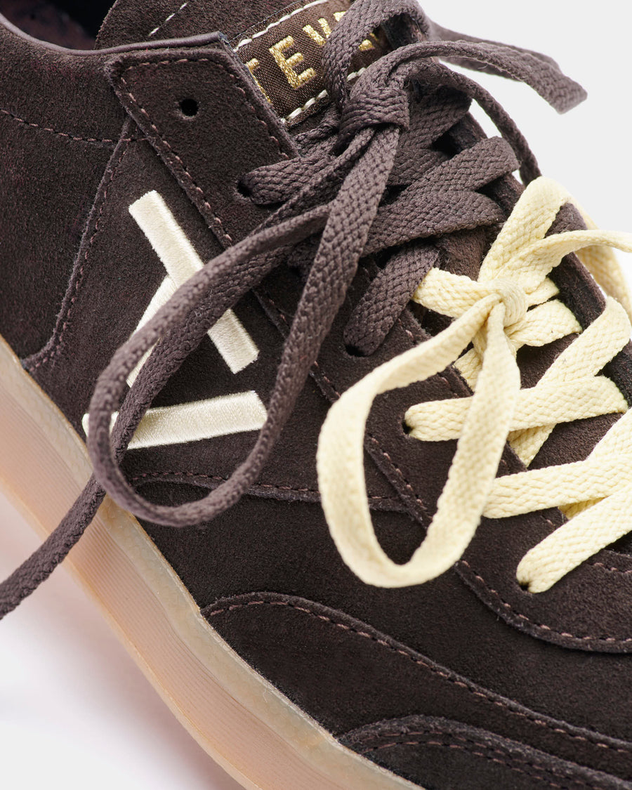 Classic Sneaker Women "Dark Chocolate - Butter Yellow"