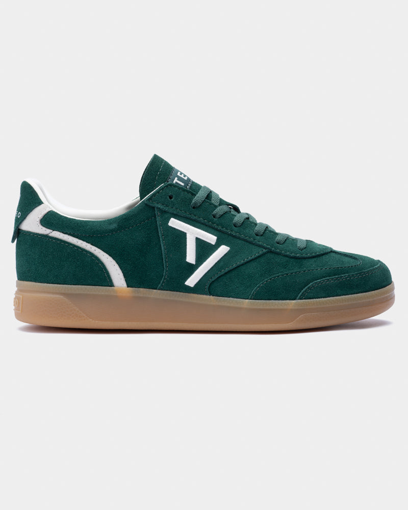 Classic Sneaker Men "Dunkelgrün - Off White"