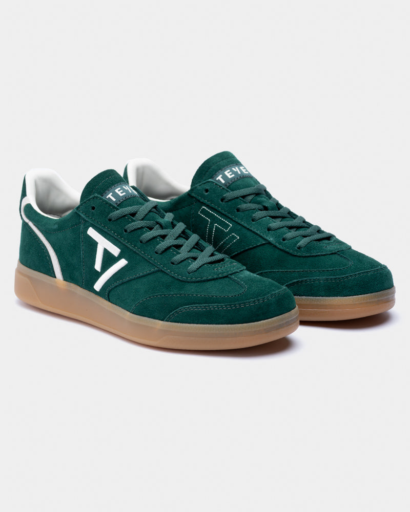 Classic Sneaker Men "Dunkelgrün - Off White"