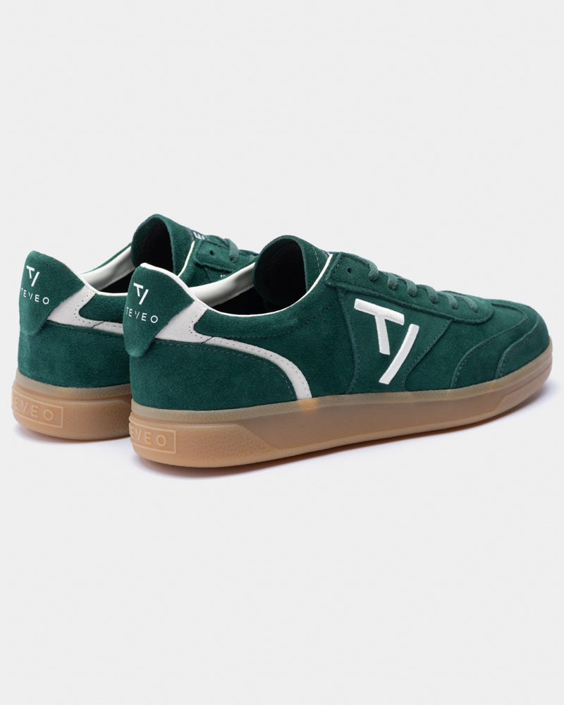 Classic Sneaker Men "Dunkelgrün - Off White"