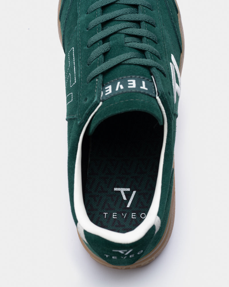 Classic Sneaker Men "Dunkelgrün - Off White"