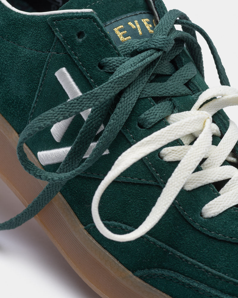 Classic Sneaker Women "Dunkelgrün - Off White"