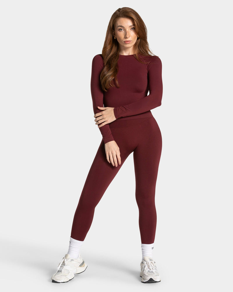 Timeless Pro Leggings "Weinrot"