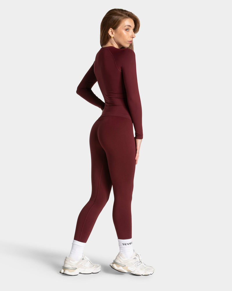 Timeless Pro Leggings "Weinrot"