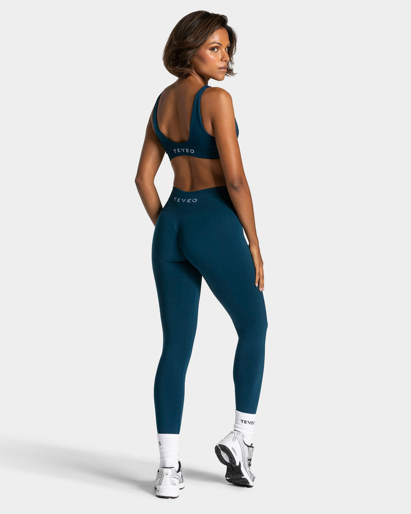 Timeless Pro Covert Scrunch Leggings "Dark Teal"