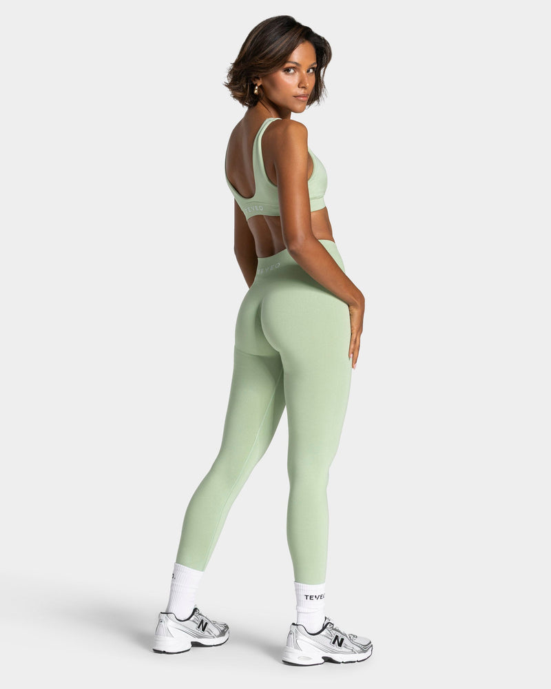Timeless Pro Covert Scrunch Leggings "Ice Matcha"