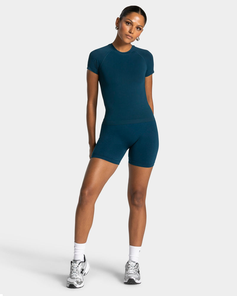Timeless Pro Covert Scrunch Shorts "Dark Teal"