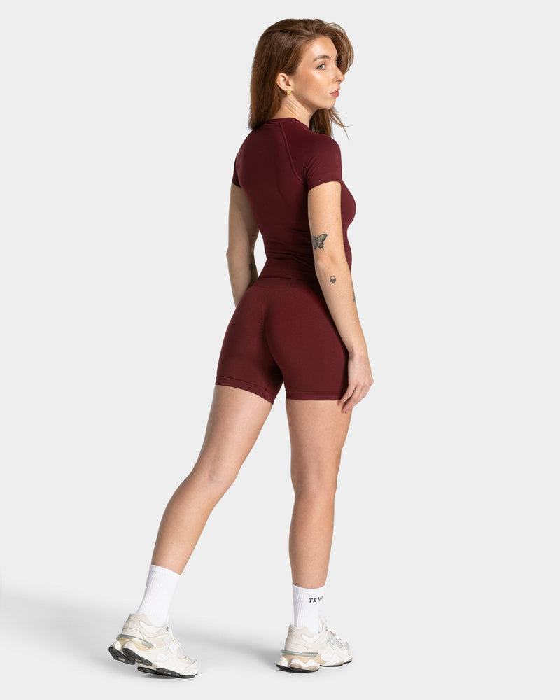 Timeless Pro Covert Scrunch Shorts "Weinrot"