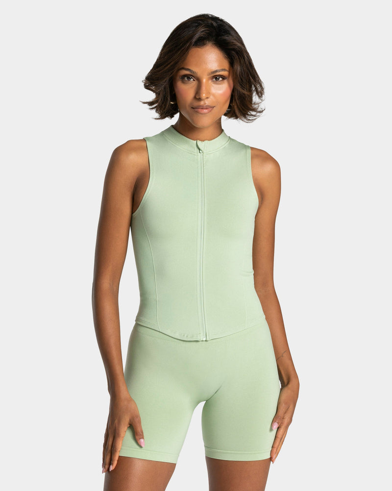 Timeless Pro Zip Tank "Ice Matcha"