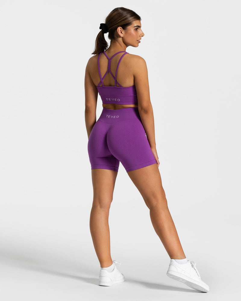 Timeless Scrunch Shorts "Violett"