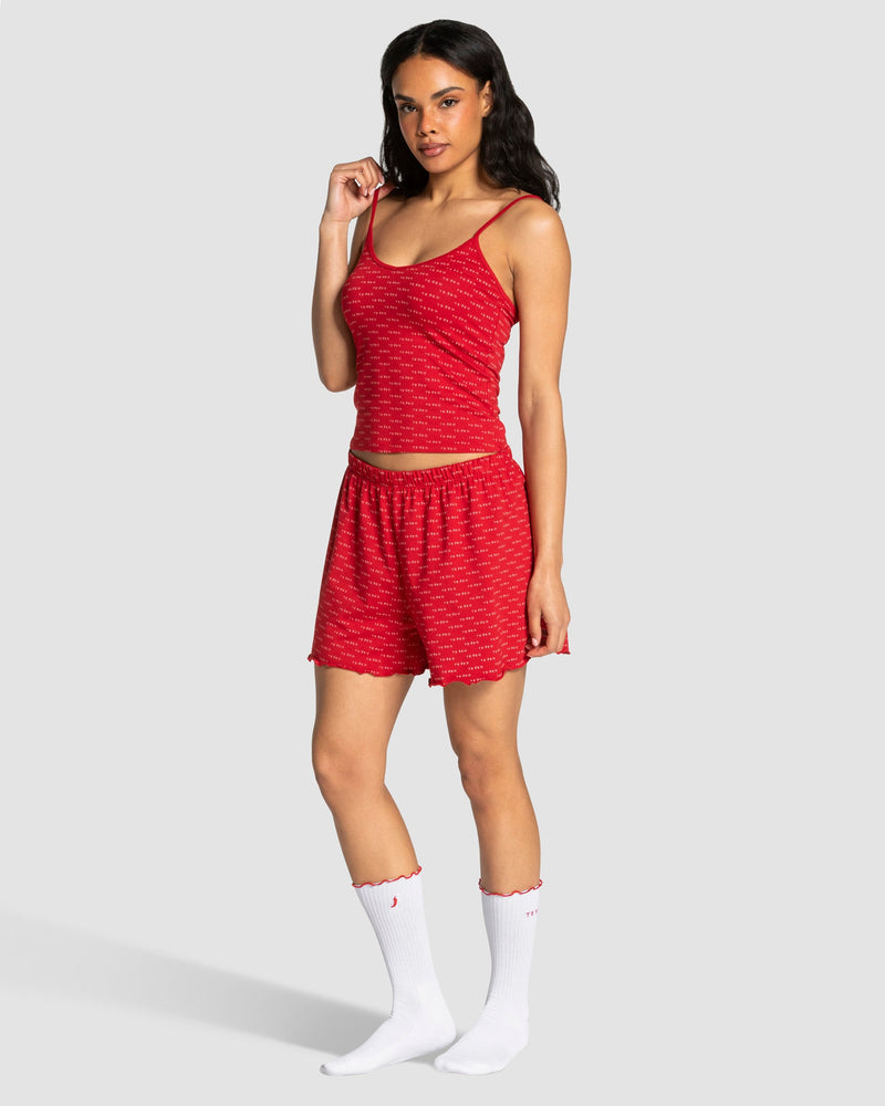 Valentine Cami Top "Chili - Chili"