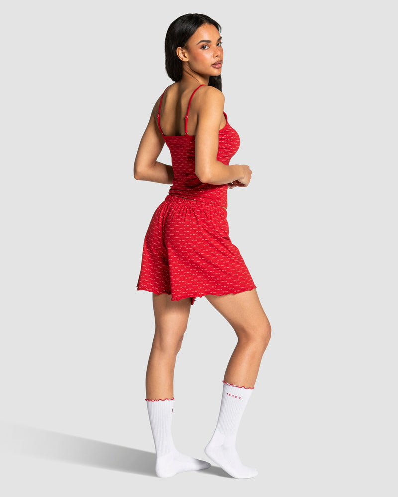 Valentine Cami Top "Chili - Chili"