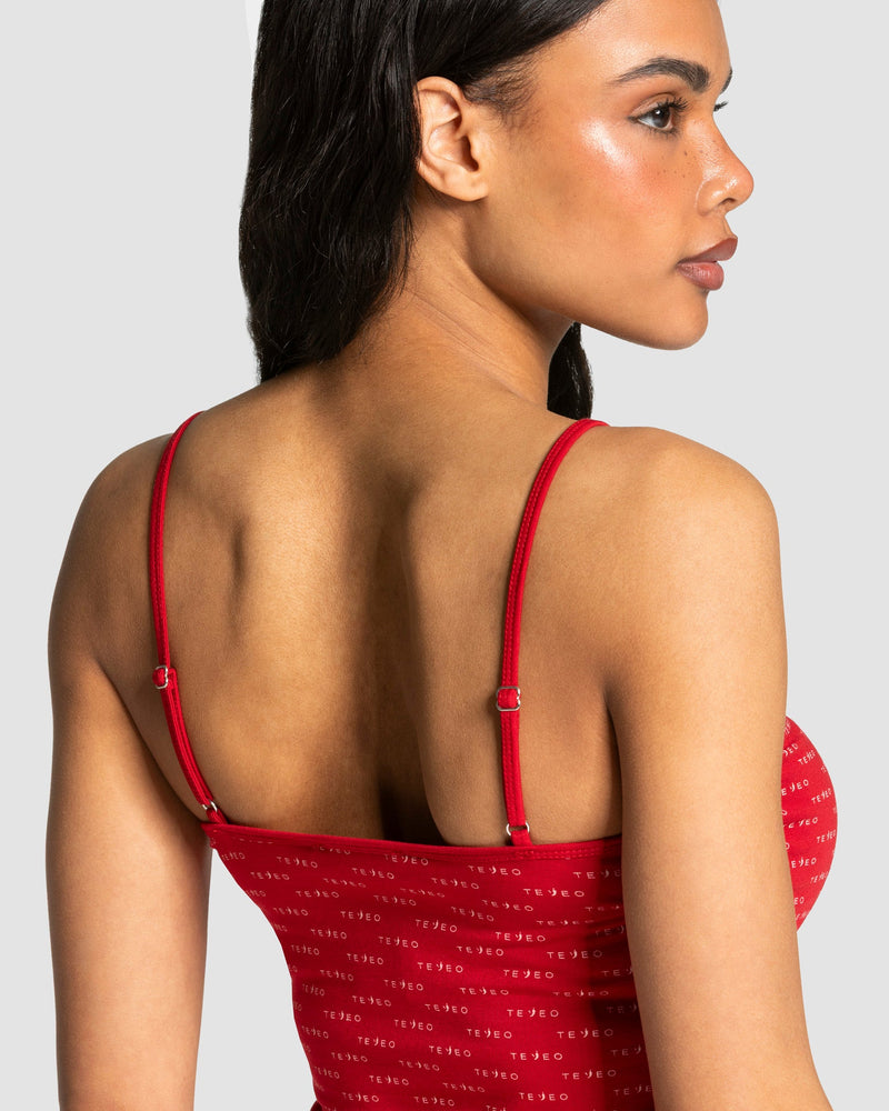Valentine Cami Top "Chili - Chili"
