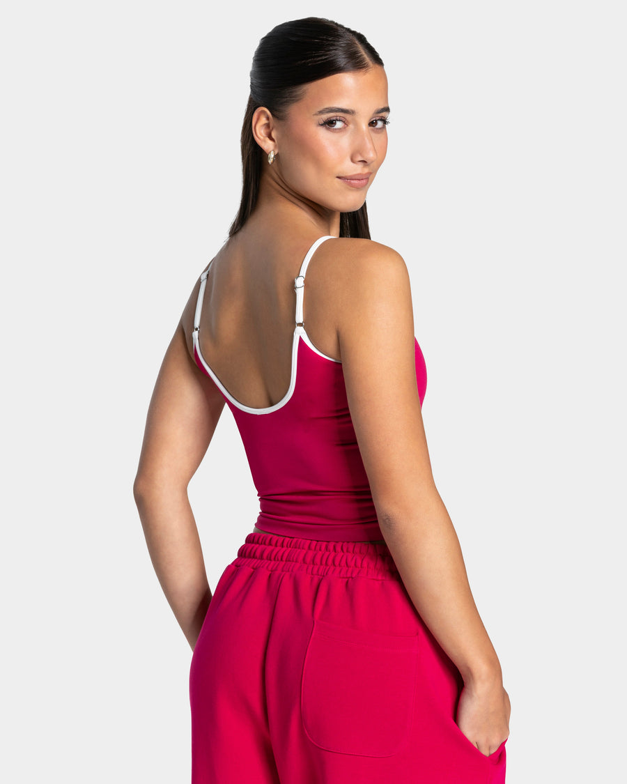 Contrastline Cami Top "Raspberry"