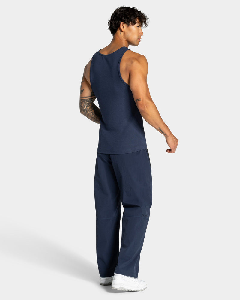 Workout Ribbed Tank "Midnight"