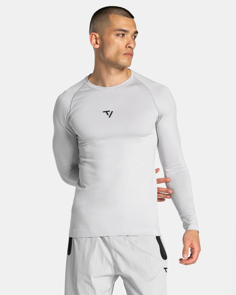 Workout Seamless Longsleeve "Hellgrau"