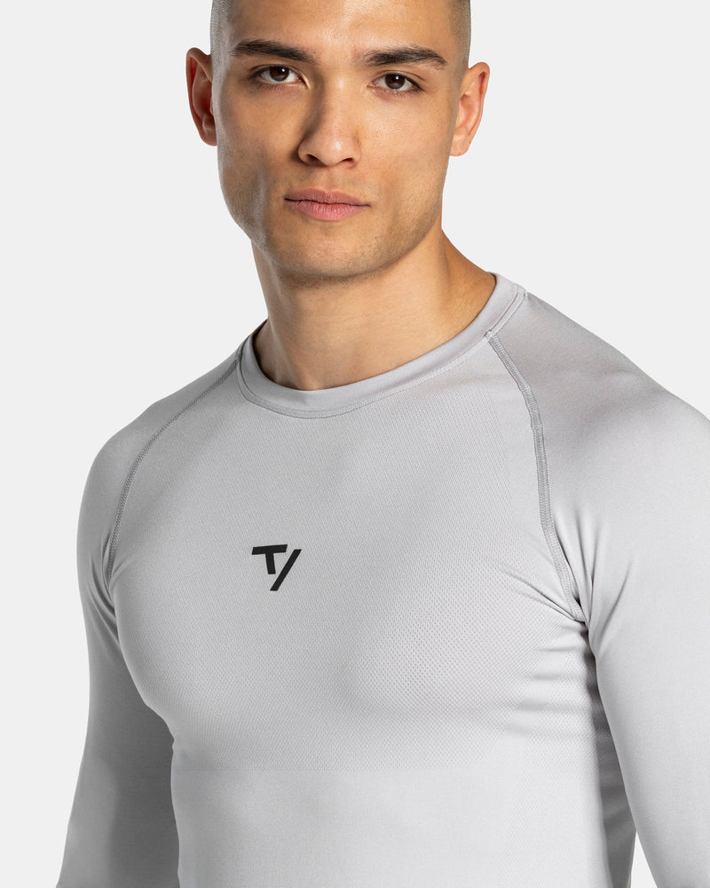 Workout Seamless Longsleeve "Hellgrau"