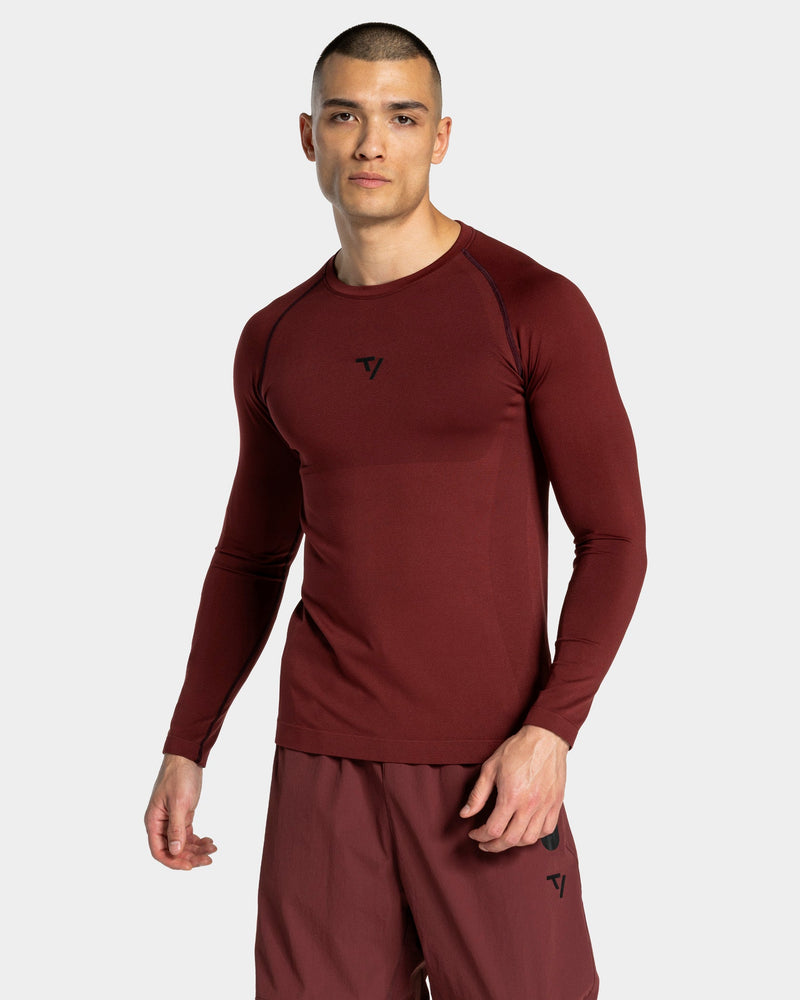 Workout Seamless Longsleeve "Merlot"