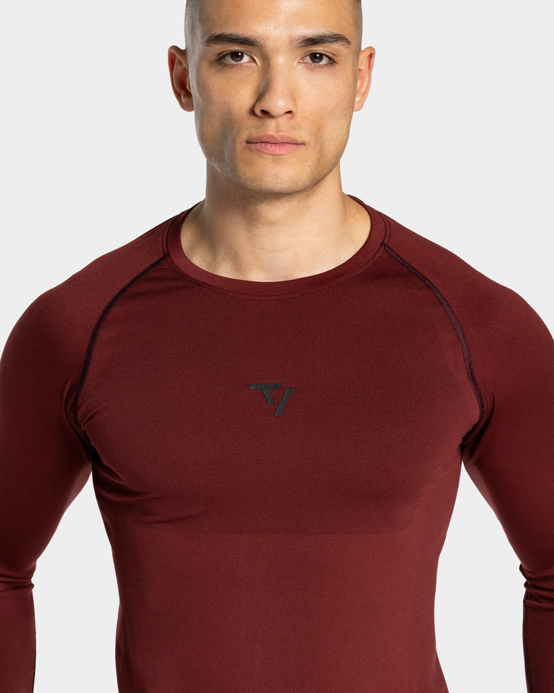 Workout Seamless Longsleeve "Merlot"