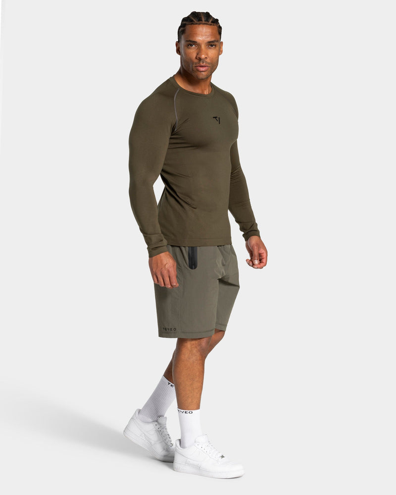 Workout Seamless Longsleeve "Olive"