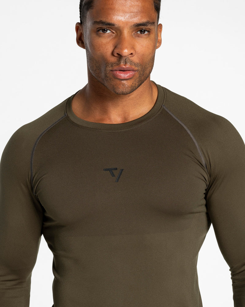 Workout Seamless Longsleeve "Olive"
