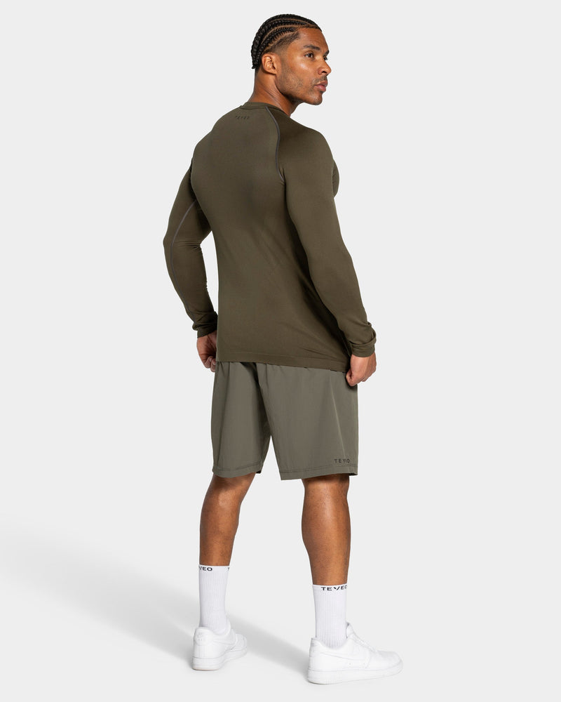 Workout Seamless Longsleeve "Olive"