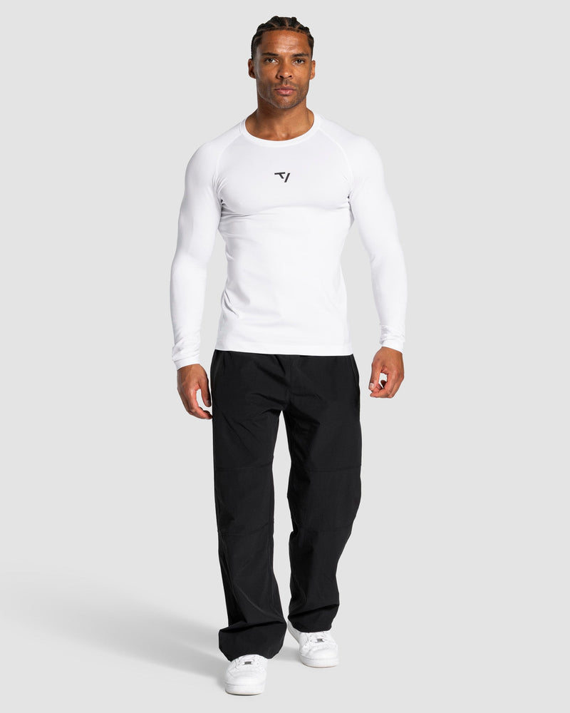 Workout Seamless Longsleeve "Weiß"