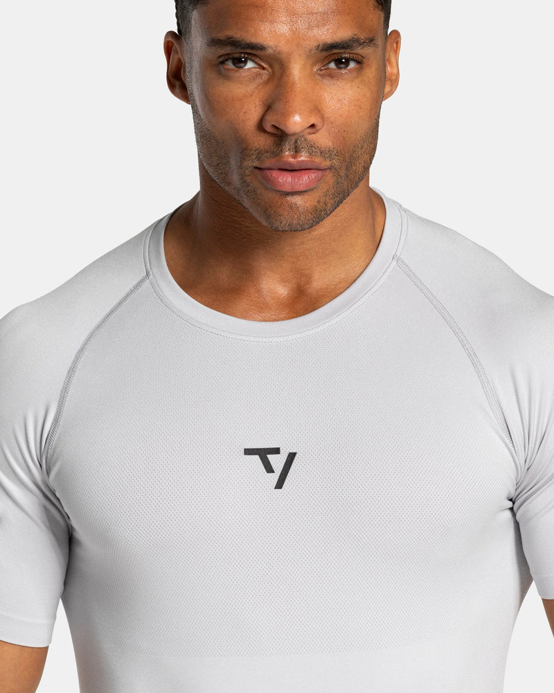 Workout Seamless T-Shirt "Hellgrau"