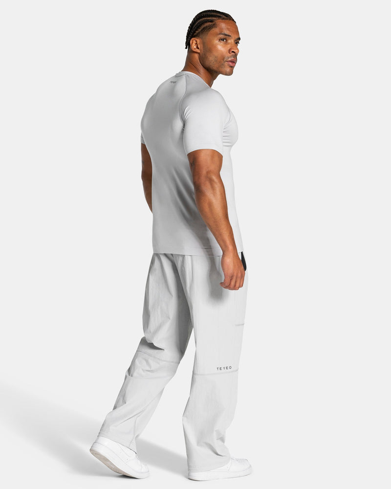 Workout Seamless T-Shirt "Hellgrau"