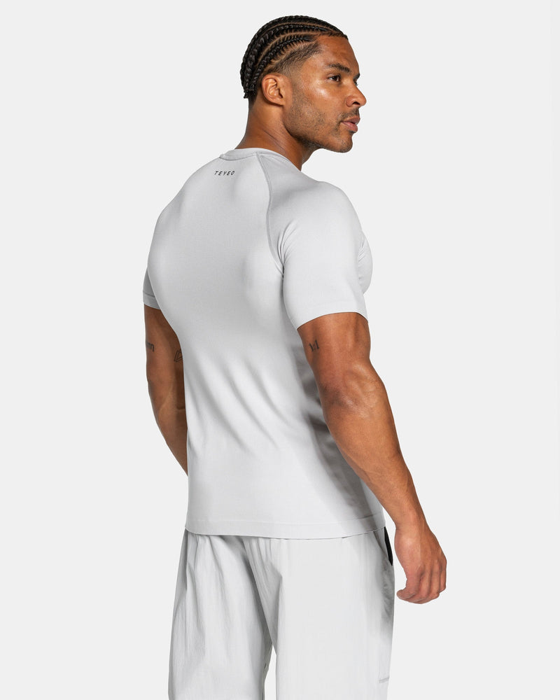 Workout Seamless T-Shirt "Hellgrau"