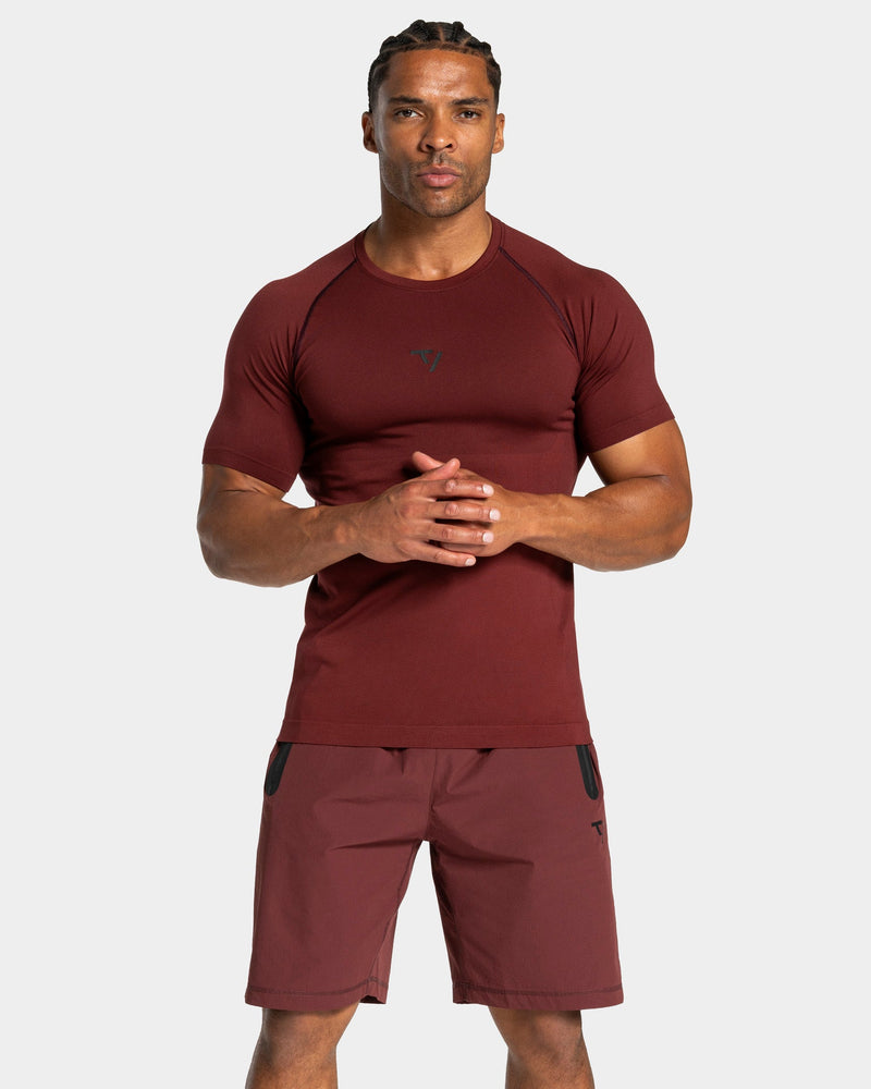 Workout Seamless T-Shirt "Merlot"